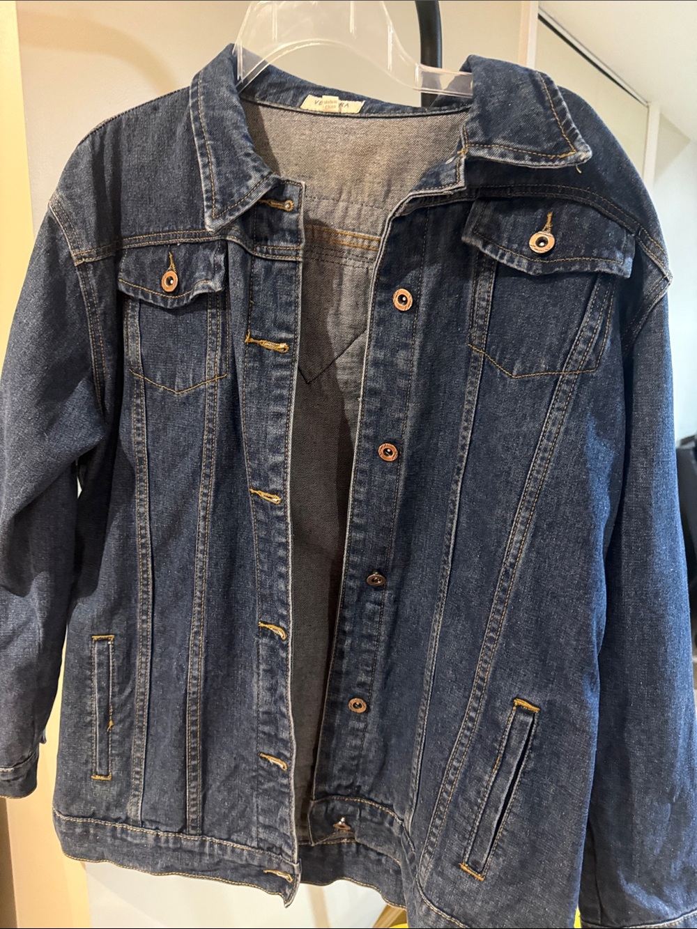 Velzera Dark Blue Denim Jacket